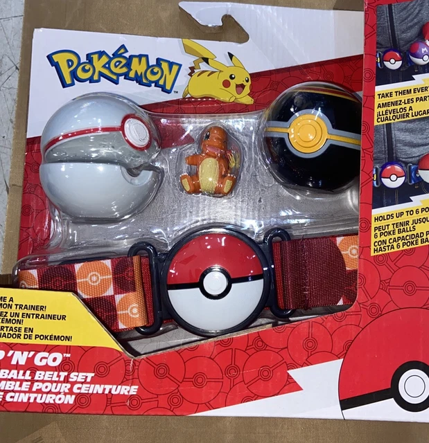 Pokémon Clip 'N' Go Riemset - Charmander Battle Figuur Met Luxe Ball En Pokéball Accessoires