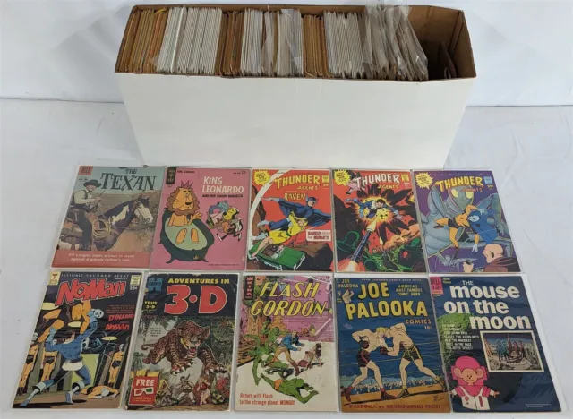 Vintage Comic Books Lot Of (227) Dell Gold Key Harvey King Avg Vg+