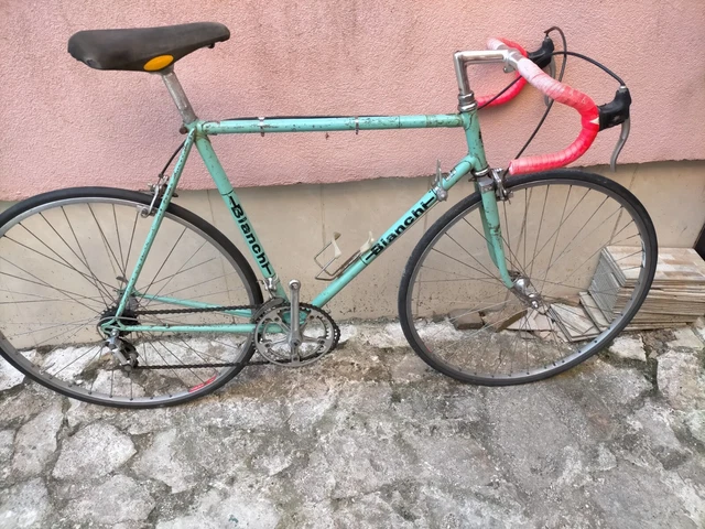 Tappi Manubrio Cromati De Rosa, Riproduzione Vintage Per Bici Da Corsa Italiana