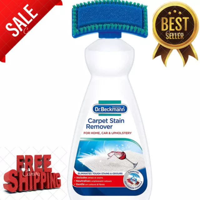 Dr Beckmann Carpet Stain Remover with Cleaning Applicator Brush (650ml)