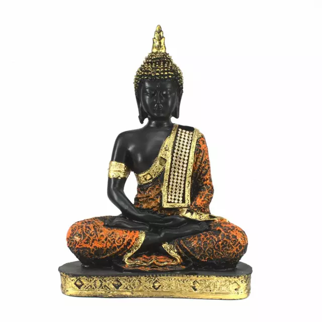 Polyresin Sitting Buddha Idol Statue for Showpiece Home Decor Figurine GIft Item