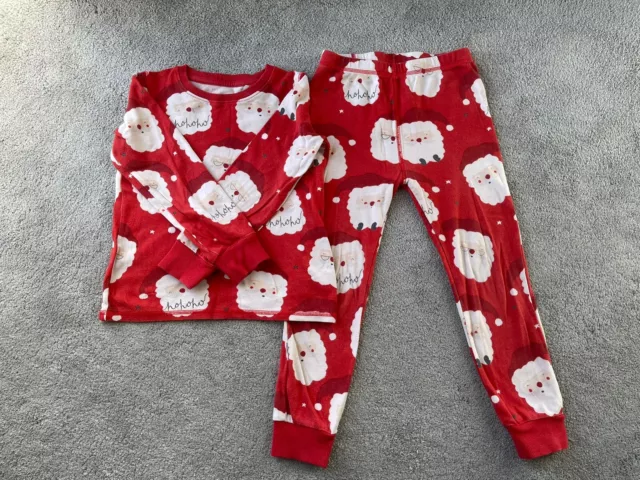 Next Boys Christmas Santa Pyjamas Age 4-5 Years