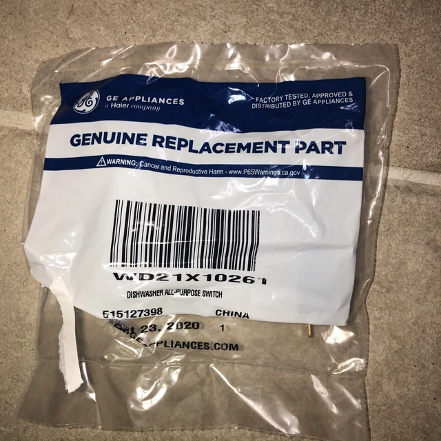 New Genuine OEM GE General Electric Dryer Belt Switch WD21X10261