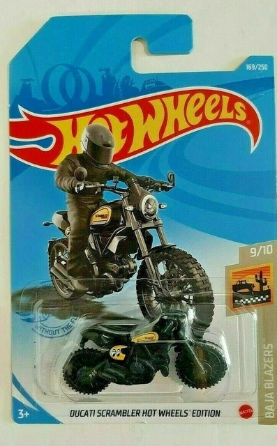 A5 1/64 Hot Wheels Ducati Scrambler Moon Eyes  Long card or short card