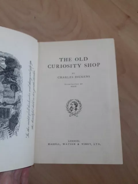 The Old Curiosity Shop and A Child's History of England by Charles Dickens