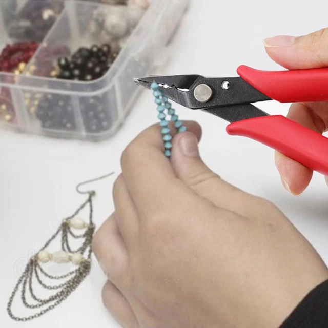 Pince à sertir les perles en acier pour la fabrication de bijoux pour la