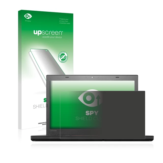 Upscreen Pellicola Privacy Anti-Spy Per Lenovo ThinkPad X270 – Proteggi I Tuoi Dati (Made In Germany)