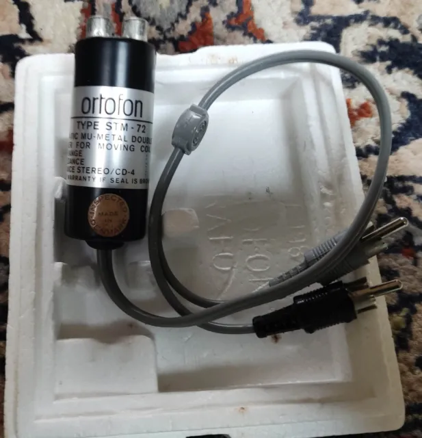 Vintage Ortofon STM-72 Moving Coil Turntable Phono Cartridge Step Up Transformer 3