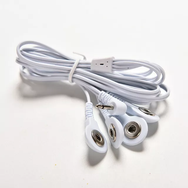 4 pin 2.5mm Electrode Lead Wire for Tens Machine Massager 3.5mm_f*tz