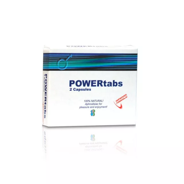 Powertabs hommes érection burch saignement augmentation de la libido, 2-20 Caps