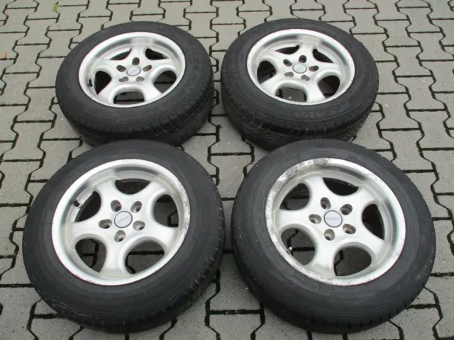 4 X Opel Audi VW Skoda 16 Zoll Felgen Alufelgen Reifen Komletträder Sommerreifen