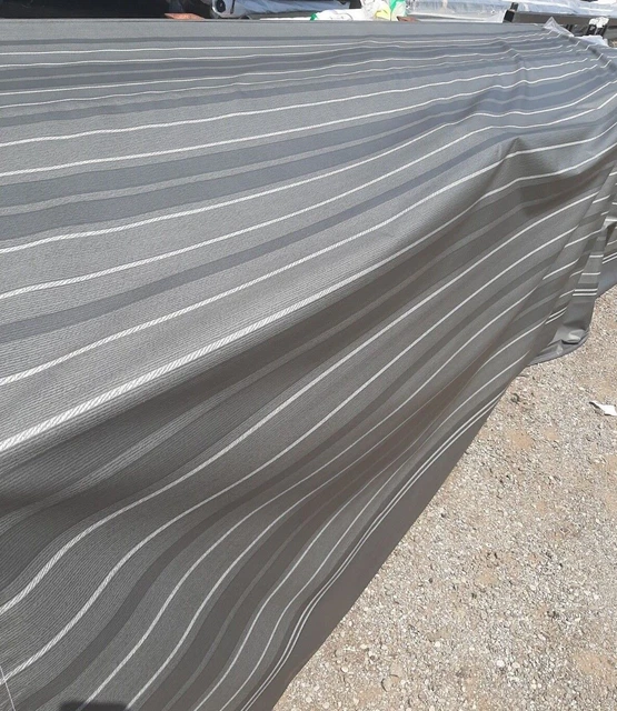 DOMETIC OEM RV Awning Replacement Vinyl Charcoal Fabric 15'18' 140.00