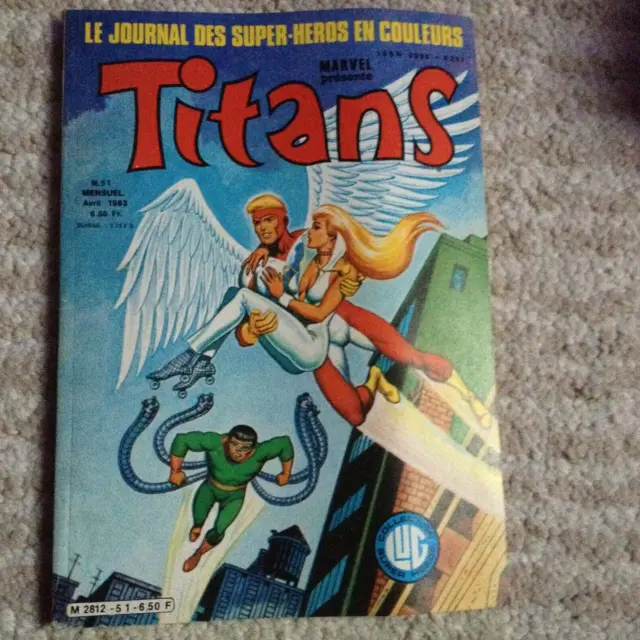 Titans n°52 mensuel Lug 1983 TBE
