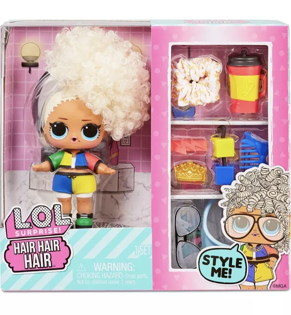 LOL Surprise MC NYC Hair Hair Hair NEW Small Fashion Doll Set Box BNIB Rainbow