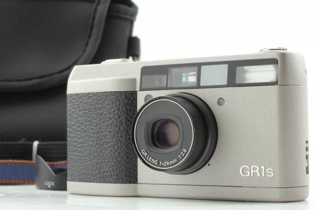 Read! [Opt MINT] Ricoh GR1s Silver Point & Shoot 35mm Film Camera From JAPAN　