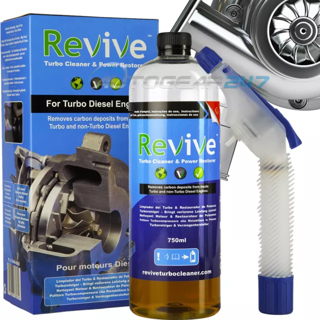 Revive Turbo Cleaner Starter Kit Turbo Cleaner & Power Restorer 750ml (Diesel)