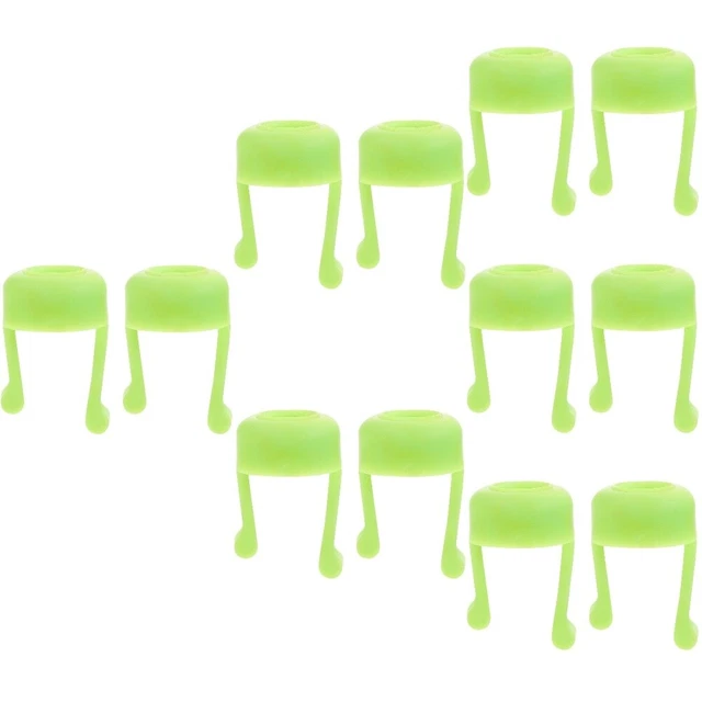 12 Pcs Eye Drop Guide Aid Eye Drops Auxiliary Holder Silicone Holder Tool