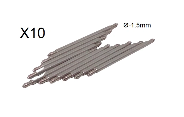 Lot De 4 Barrettes à Ressort Rapide Pour Bracelet De Montre 22 Mm - Acier Inoxydable