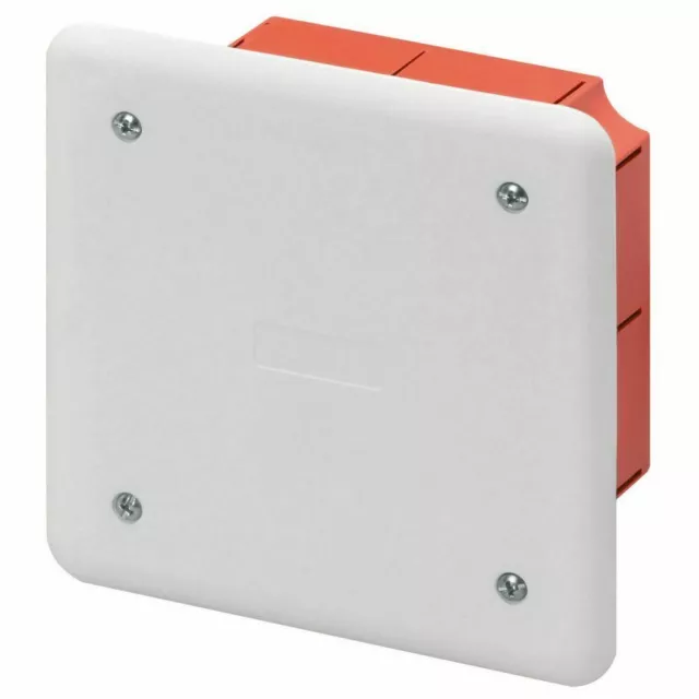 Scatola Cassetta Di Derivazione Connessione Da Interno Incasso Pt1 92X92X45