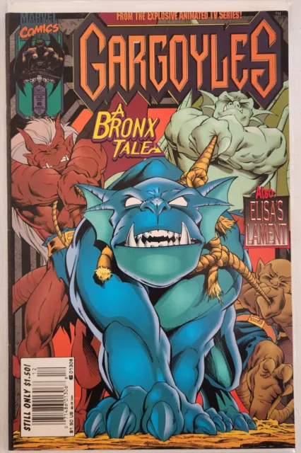 Gargoyles #11 Dec 1995 Marvel Comics from Animated show Newsstand Last Issue