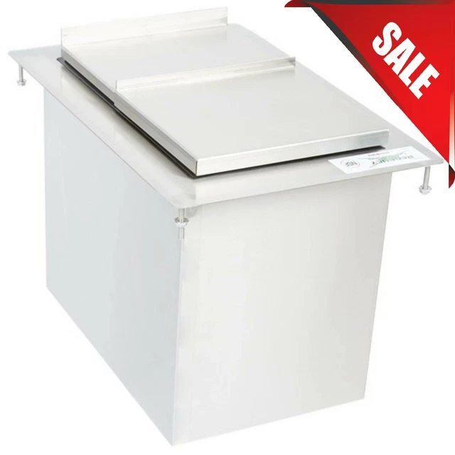 MULTIPLE SIZES Stainless Steel Drop-In Ice Bin Foam Insulated Restaurant Bar NSF MULTIPLE SIZES Stainless Steel Drop-In Ice Bin Foam Insulated Restaurant Bar NSF
