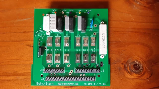 Bally Stern 8 pin Fuse Diode Board ( New ) Bally Stern 8 pin Fuse Diode Board ( New )