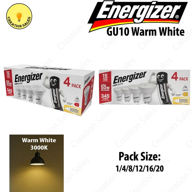 GU10 LED BULBS Spotlight Warm White Light Lamp Downlight Energy Saving ...