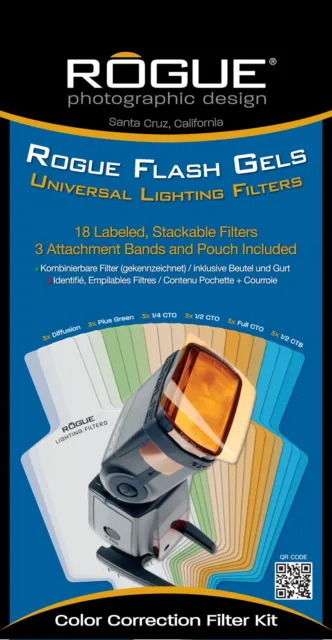 ExpoImaging Rogue Flash Gel Filter Kit- Color Correction Set