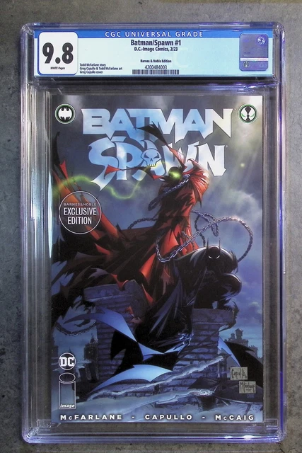 Batman Spawn #1 (2023 DC/ Image Comics) Barnes & Noble Variant CGC 9.8