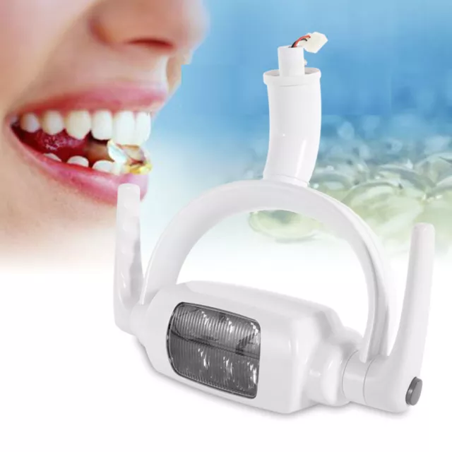 Dental 6 LED Oral Light Teeth Operating Ceiling Mount Exam Lamp For Unit Chair