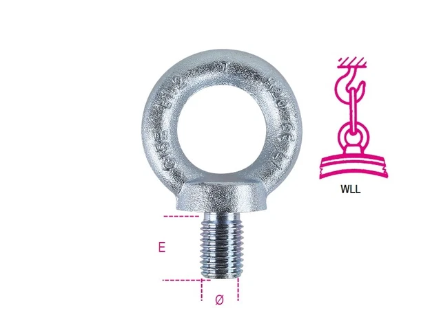 Robur 8040EZ M48F Sollevamento Occhio Bullone din 580 Zincato 080400449