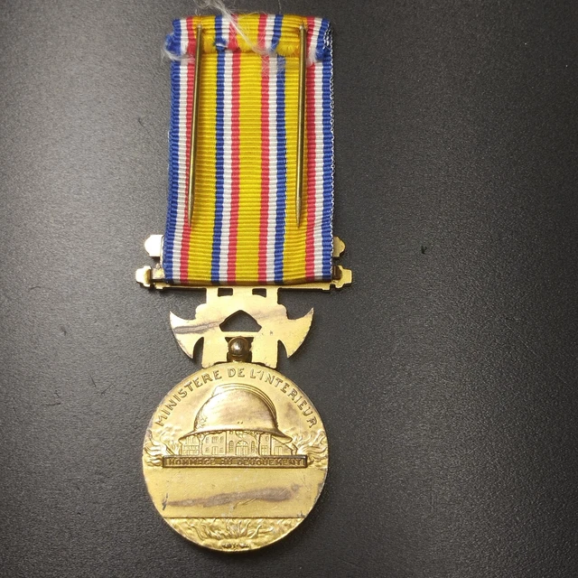 Médaille Fédération Nationale d'anciens Sapeurs Pompiers de Paris