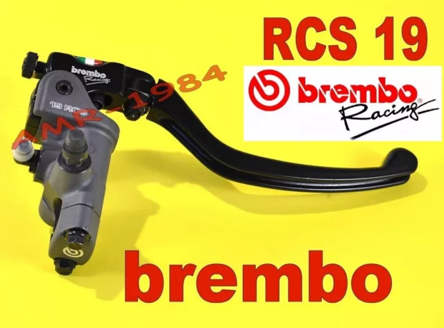 Bomba de Freno BREMBO Radial Rcs 19 X Nueva Original BREMBO Racing 110A26310