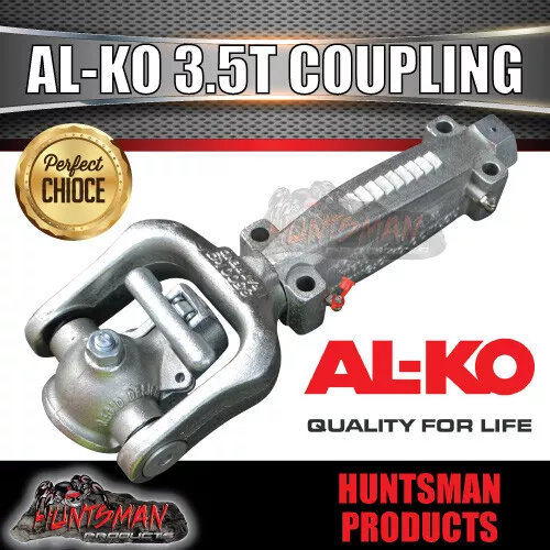 Alko Off Road 3500Kg Fixed Head Trailer Caravan Coupling. Suit 50mm Ball. 3.5T