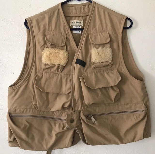 Gilet De Pêche Vintage Western Trails - Homme Taille L, Marron Matelassé