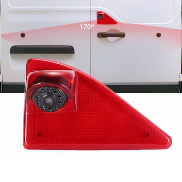Caméra De Recul HD 170° Pour Opel Movano Renault Master Nissan NV400 - Vision Nuit - Angle Ajustable - Etanche IP67