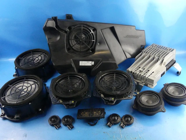 Audi Tt 8J Orig. BOSE Sonorisation Subwoofer Amplifier + Haut-Parleur 8J0035223A