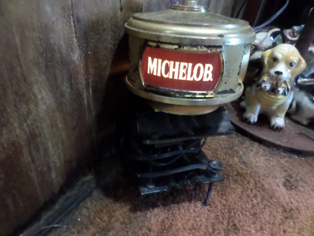 Vintage Michelob Beer Lamp Clamp Works