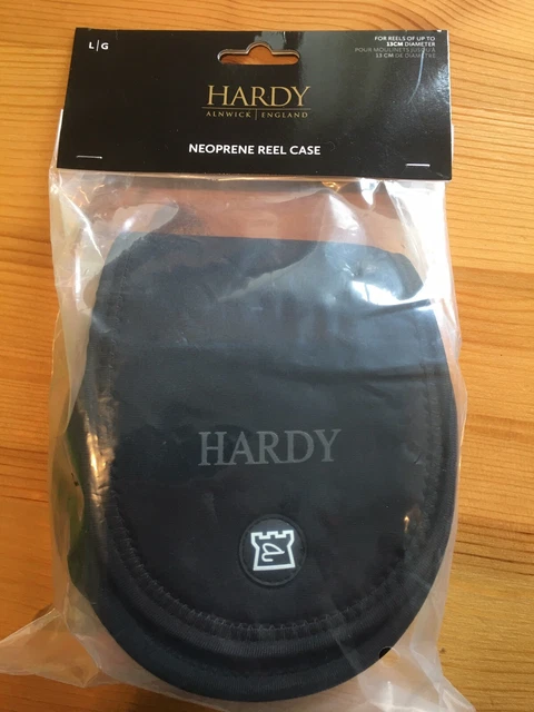 The Hardy Neoprene Reel Case - Large Size (Black)