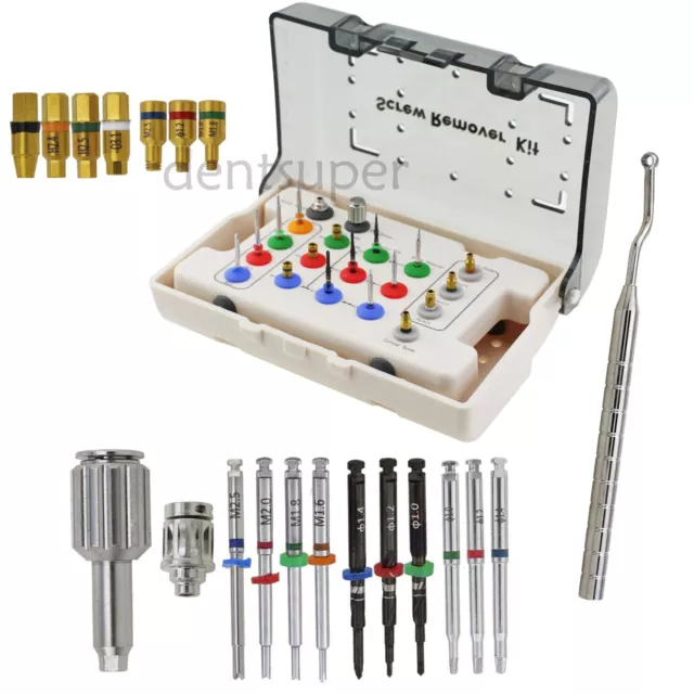 Implant Fractured Broken Screw Remover Kit Surgical Drill NeoBiotech SR