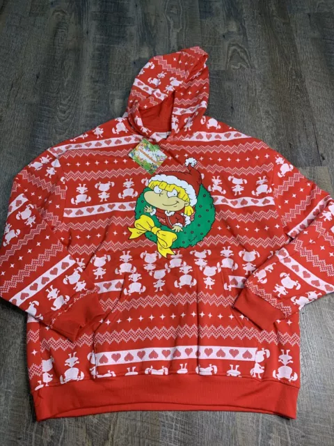 Red store rugrats hoodie