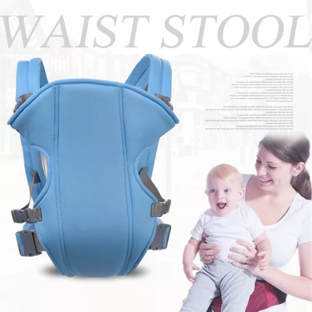 Adjustable Baby Carrier Ergonomic Sling Infant Breathable Wrap Newborn Backpack
