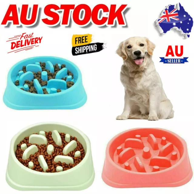 Non Slip Puzzle Slow Feeder Durable Interactive Dog Slow Feeder Food Bowl Dish