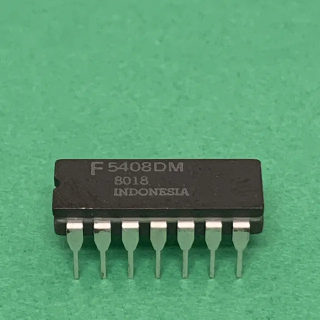 5408DM FAIRCHILD Logic Circuit, Quad 2-Input AND, STD-TTL, 14 Pin, Ceramic, DIP