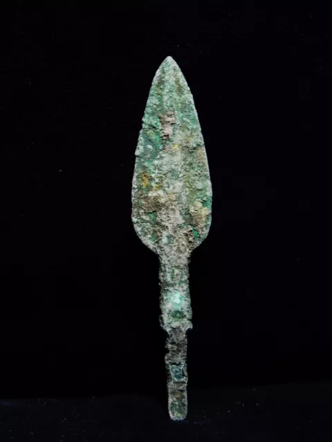 Zurqieh - Al42- Over 3000 Years Old Bronze Long Arrow Head - 1200 B.c