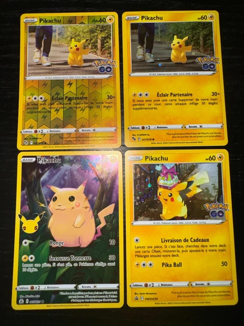 Pikachu V-Union - Jumbo - carte Pokémon SWSH139/SWSH140/SWSH141/SWSH142