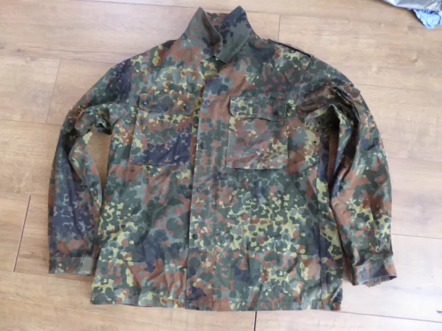 Vintage German Army Flecktarn Shirt chest size 42 inches  Large