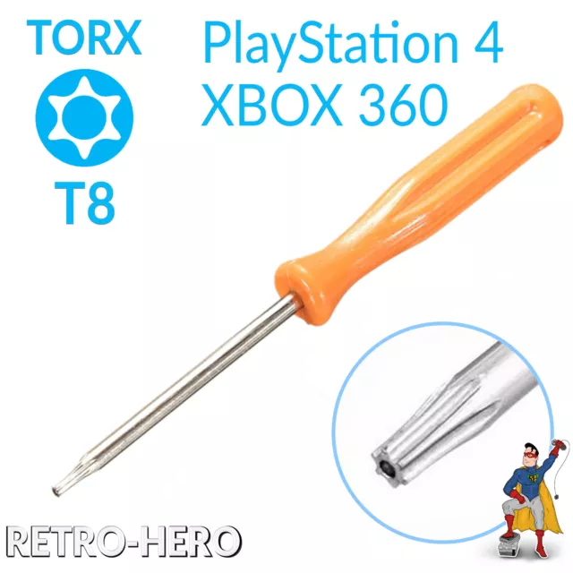 Tournevis TORX T8/T10 Pour Microsoft Xbox 360/PS3/PS4 PlayStation