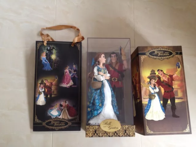 Disney Fairytale Designer Collection Belle & Gaston limitierte Auflage Puppenset