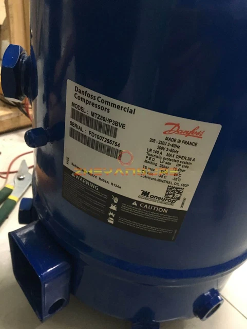 1PZ NUOVO compressore Danfoss Mtz80hp3bve